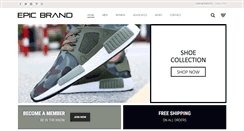 Desktop Screenshot of epicbrandclothing.com